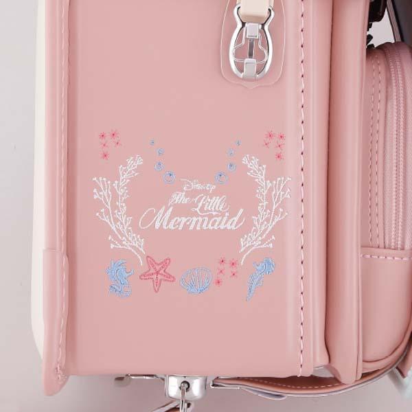 メーカー直送 お取り寄せ品 ディズニープリンセスデザイン ランドセル＜リトルマーメイド＞ さくら 〈D2618SR-3〉 SGR8Aの画像