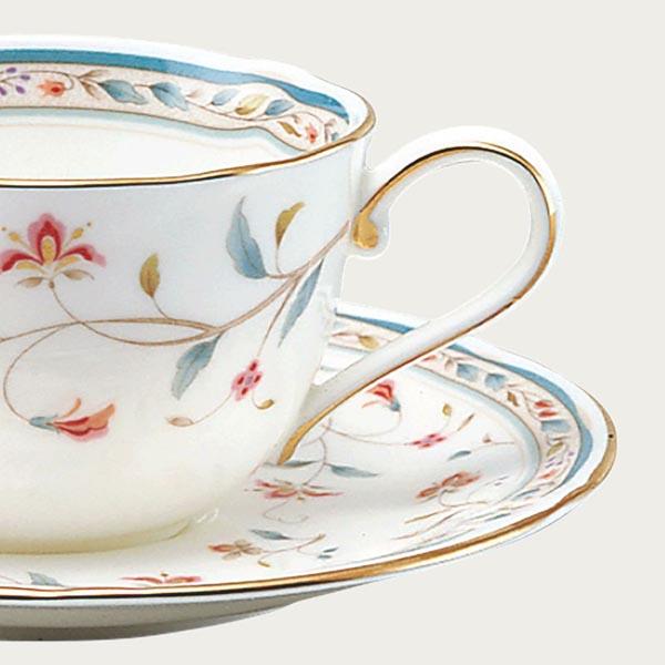 ノリタケ 花更紗 カップ&ソーサー 〈4409L/T59387A〉 正規品 ノリタケ 花更紗 カップ&ソーサー 〈4409L/T59387A〉 正規品