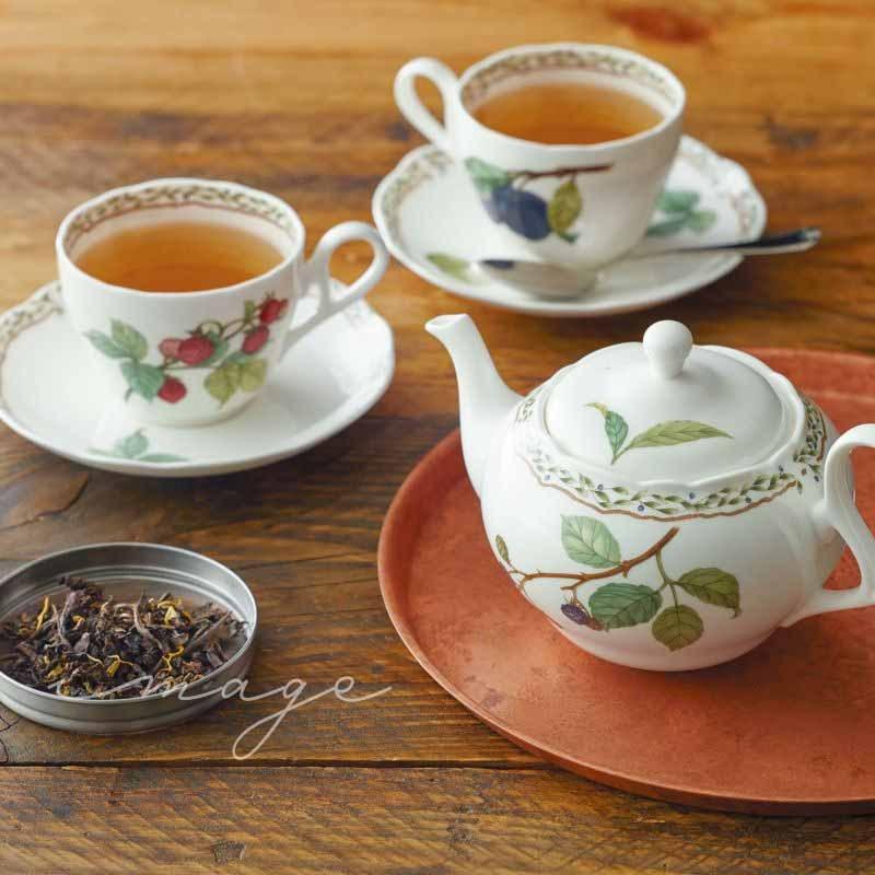 ノリタケ オーチャードガーデン ティーポット（小）（茶こし付