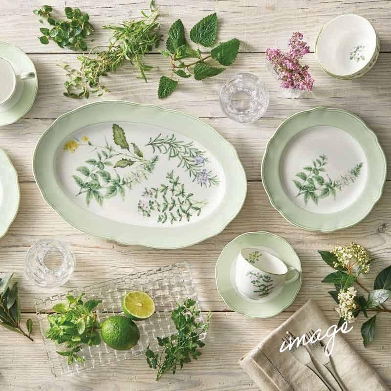 ノリタケ イングリッシュハーブズ 22cmプレート Noritake 正規品