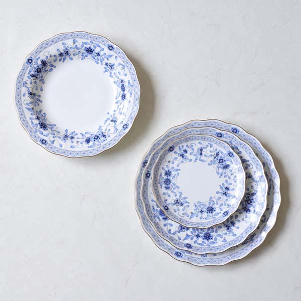 NARUMI ナルミ ミラノ ボーンチャイナ ミートプレート6枚 23cm 箱付 NARUMI ナルミ ミラノ ボーンチャイナ ミートプレート6枚 23cm 箱付