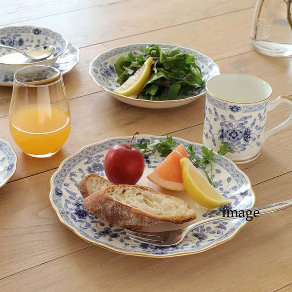 ♪ナルミ PROFUSION モーニング コーヒー/スープ/プレート セット♪ NARUMI ミラノ クープスーププレート 19cm ナルミ 〈9682-1414〉 化粧