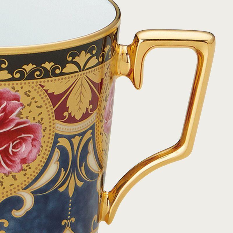 オマージュ コレクション コーヒー カップ＆ソーサー （色絵薔薇文） 〈H-769J/T2402〉 ノリタケ 食器 碗皿_1