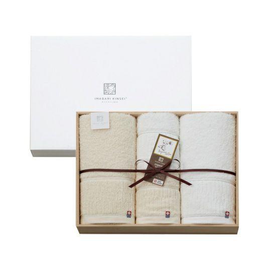 当日出荷 今治謹製 organic towel オーガニックパイル バスタオル２枚・フェイスタオル２枚 IOG3910（今治製） 今治タオルの画像