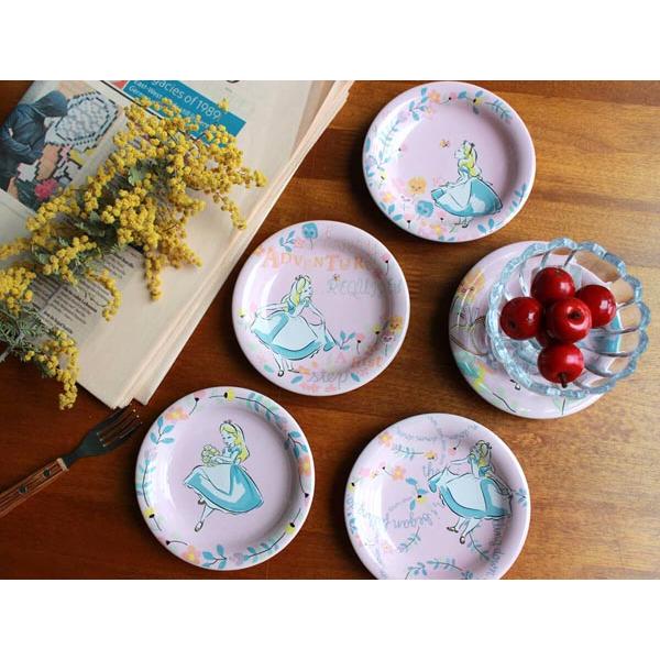 ふしぎの国のアリス 小皿5Pセット 〈52169〉 D-AL13 食器