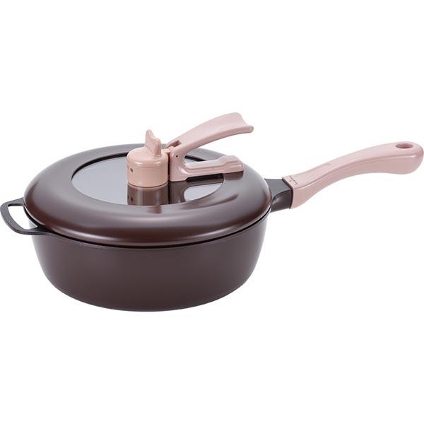 レミパン　ブラウン　RHF222 レミパン 正規品 ブラウン Remi♪Hirano RHF-222 24cm フライパン ih
