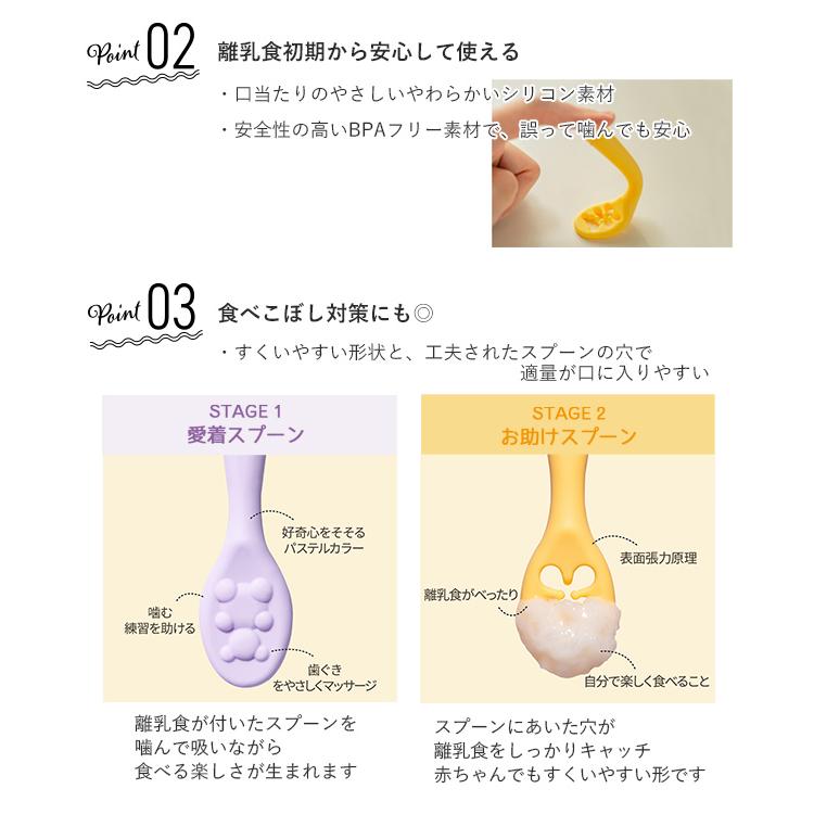 当日出荷 リリーブ ファースト離乳食スプーン 出産祝い reliev ベビー