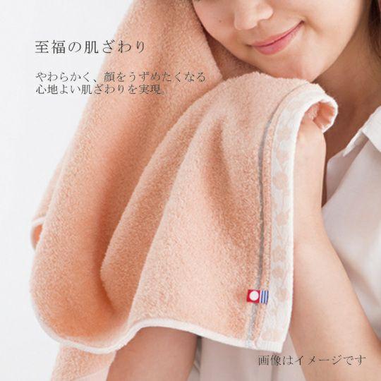 今治謹製 至福タオル 梅染め 木箱入り バスタオル4枚・フェイスタオル4枚セット 〈SH66200〉 今治タオル ギフトの画像