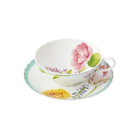 ノリタケ ココ フルール ティー碗皿 Ta 4960 結婚祝い 新築祝い 食器 おしゃれ Noritake ギフト Ta 4960 愛dealギフト ヤフーショップ 通販 Yahoo ショッピング