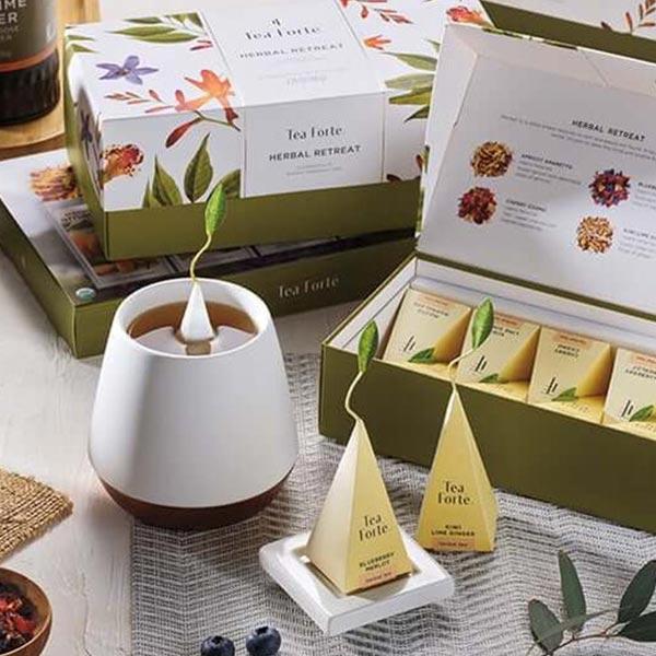 ティーフォルテ ハーバルリトリート TEA FORTE プレミアム ハーブティー HERBAL RETREAT シングル ピラミッド型