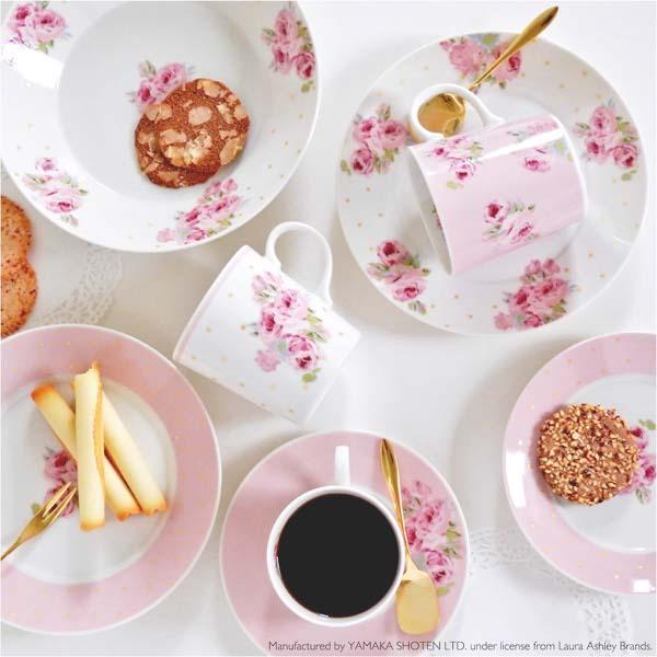 山加商店 ペアパスタプレートセット ローラアシュレイ ポルカドット