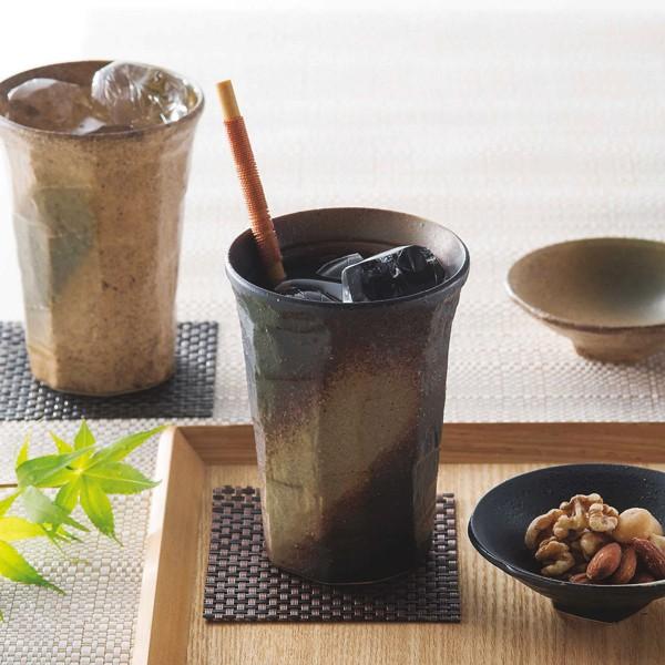 食器 セット 手心の器釉庵ペア焼酎カップ YA-052E|jyoei|02