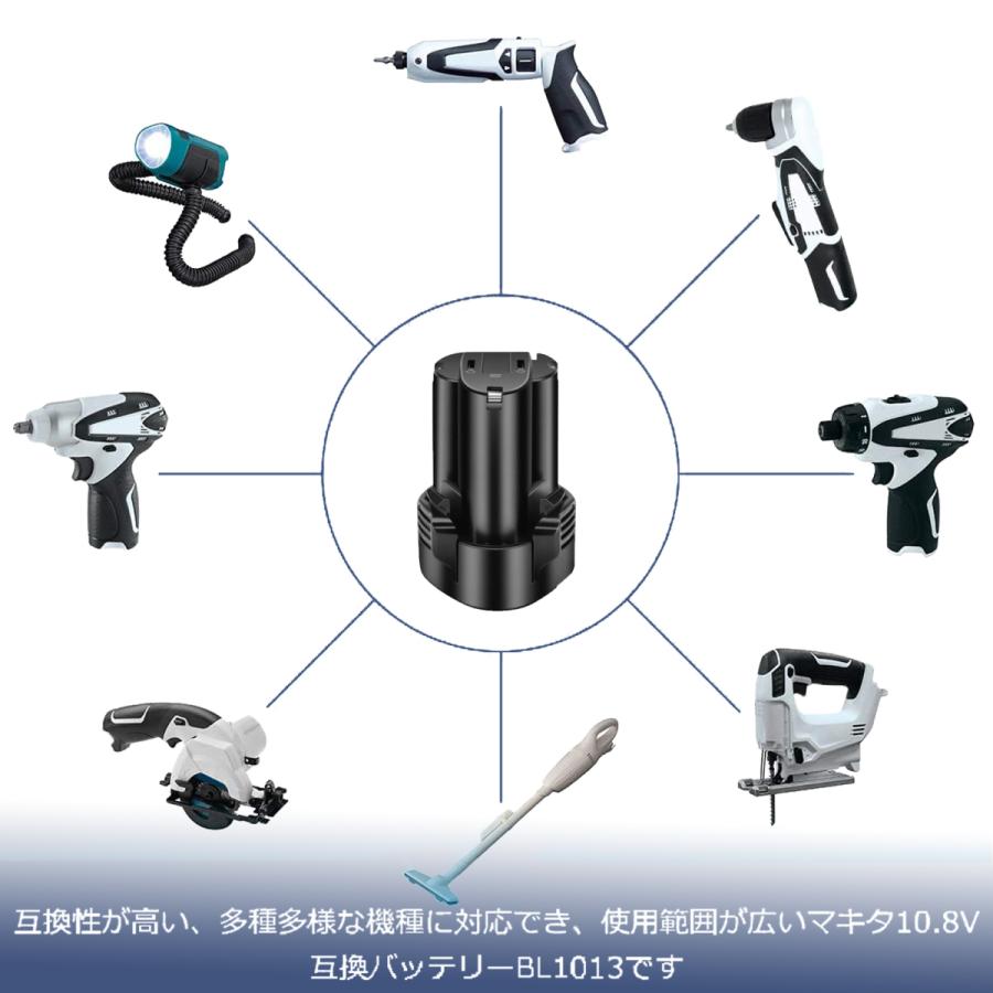 本物 BL1013 BL1014 PSE認証済み マキタ 194550-6 互換 3.0Ah A-48692 リチウムイオン