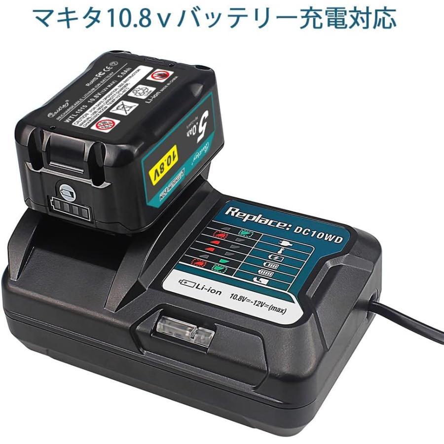 2個セット マキタ 10.8V バッテリー 互換 6000mAh 電動工具用 2個セット マキタ 10.8V バッテリー 互換 6000mAh 電動工具用
