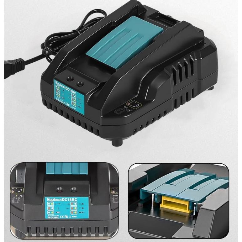 マキタ 14.4V バッテリー 充電器 セット BL1460B 6.0Ah + DC18RC 14.4V