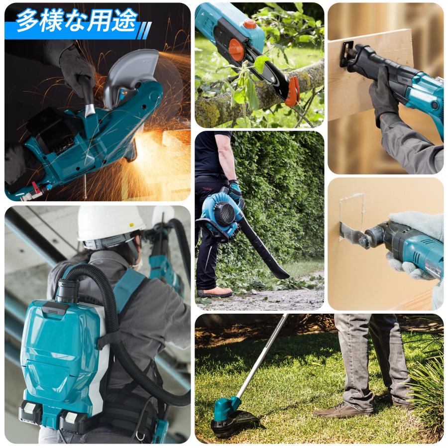 マキタ 18V バッテリー 充電器セット 互換品 BL1860B 6.0AH マキタ 18V バッテリー 充電器セット 互換品 BL1860B 6.0AH