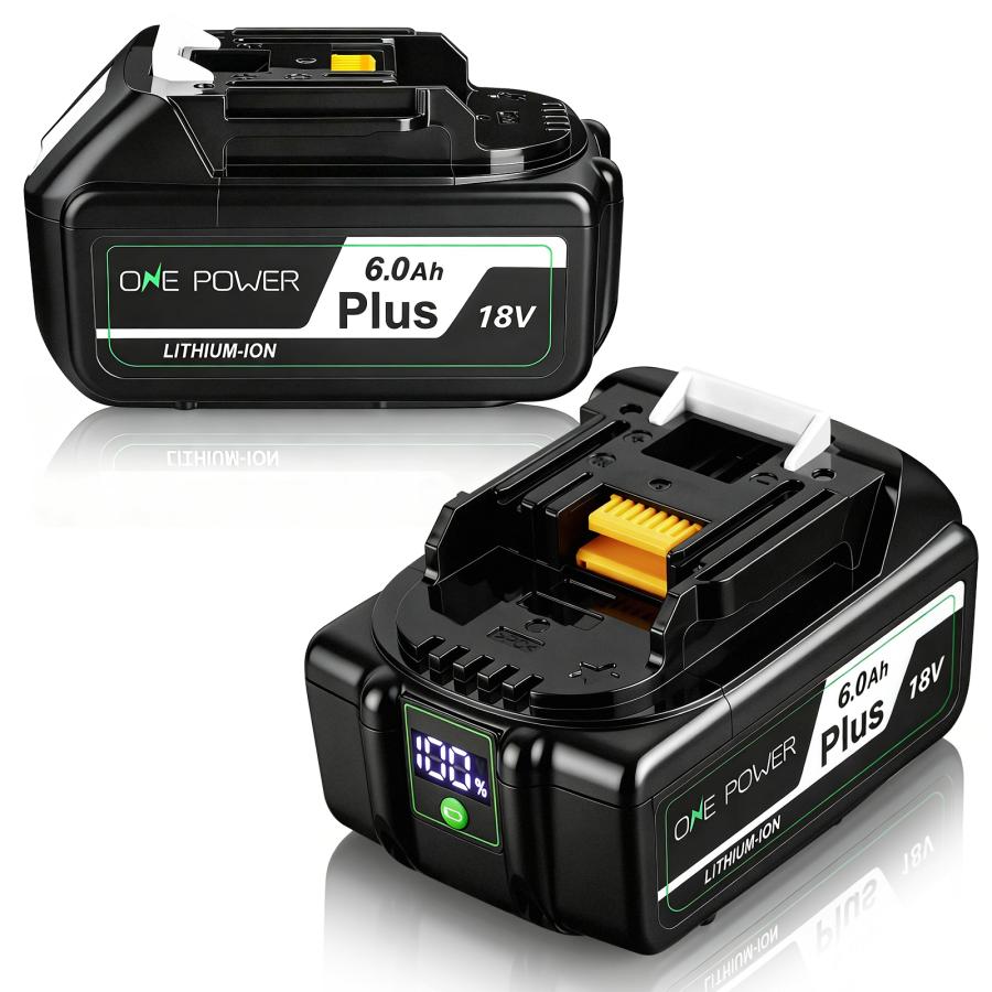 マキタ（makita） 18V バッテリー BL1860B 6.0Ahマキタバッテリー 18V