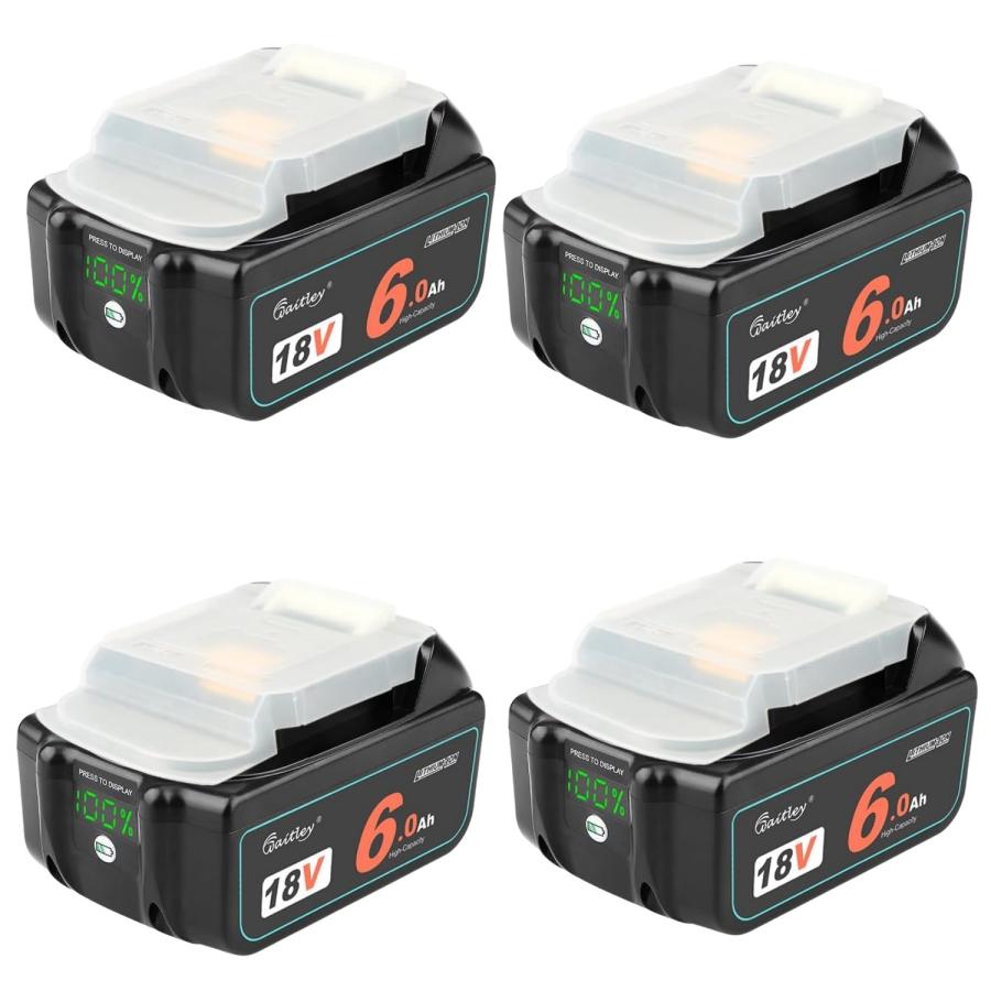 Waitley ウィトレ マキタ 18V バッテリー 互換 BL1860B 6.0Ah Waitley ウィトレ マキタ 18V バッテリー 互換 BL1860B 6.0Ah