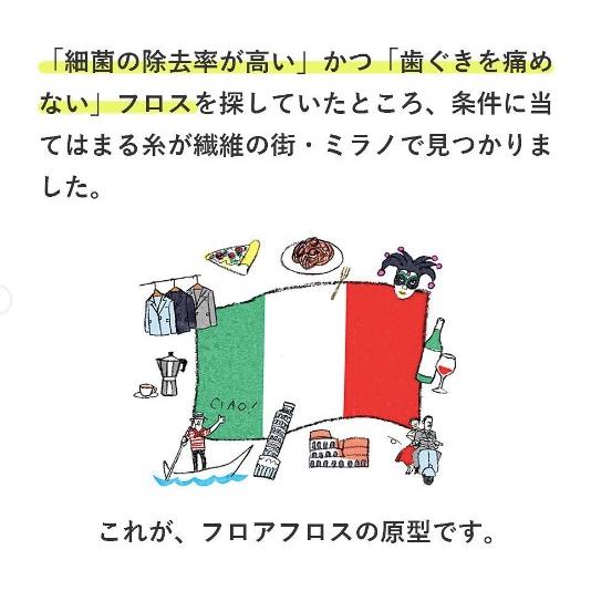 オーラルケア フロアフロス 45m fluorfloss 5個セット |  | 02