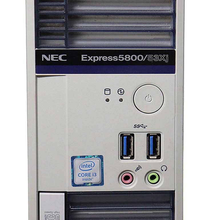 訳あり あす楽 1台限定【中古】デスクトップパソコン NEC EXPRESS 5800/53XJ Windows10 Core i3 6100