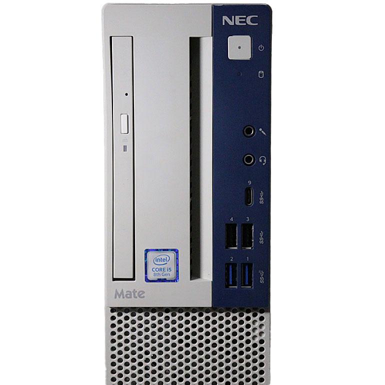 あすつく 中古 デスクトップパソコン NEC Mate MKM30B-4 Windows11 Core i5 8500 3.00GHz メモリ8GB SSD240GB DVD-ROM DisplayPort VGA あすつく 中古 デスクトップパソコン NEC Mate MKM30B-4 Windows11 Core i5 8500 3.00GHz メモリ8GB SSD240GB DVD-ROM DisplayPort VGA