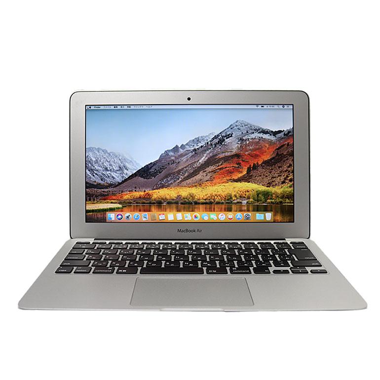 あすつく 中古 ノートパソコン Apple MacBook Air 7,1 Early 2015 A1465 シルバー High Sierra Core i5 1.60GHz メモリ8GB SSD256GB 11.6インチ Wi-Fi Bluetooth｜jyohokaikan-ys｜03