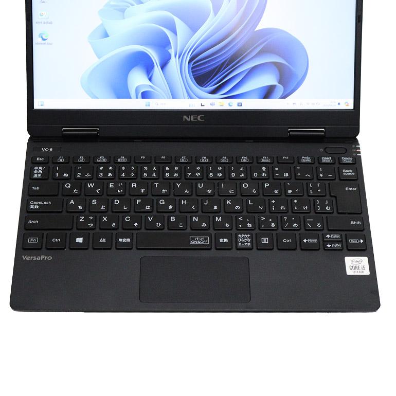 あすつく ノートパソコン NEC VersaPro VKT10C-6 Windows11 Core i5 10210Y メモリ8GB 新品M.2SSD256GB 12.5インチ 初期設定済 あすつく ノートパソコン NEC VersaPro VKT10C-6 Windows11 Core i5 10210Y メモリ8GB 新品M.2SSD256GB 12.5インチ 初期設定済