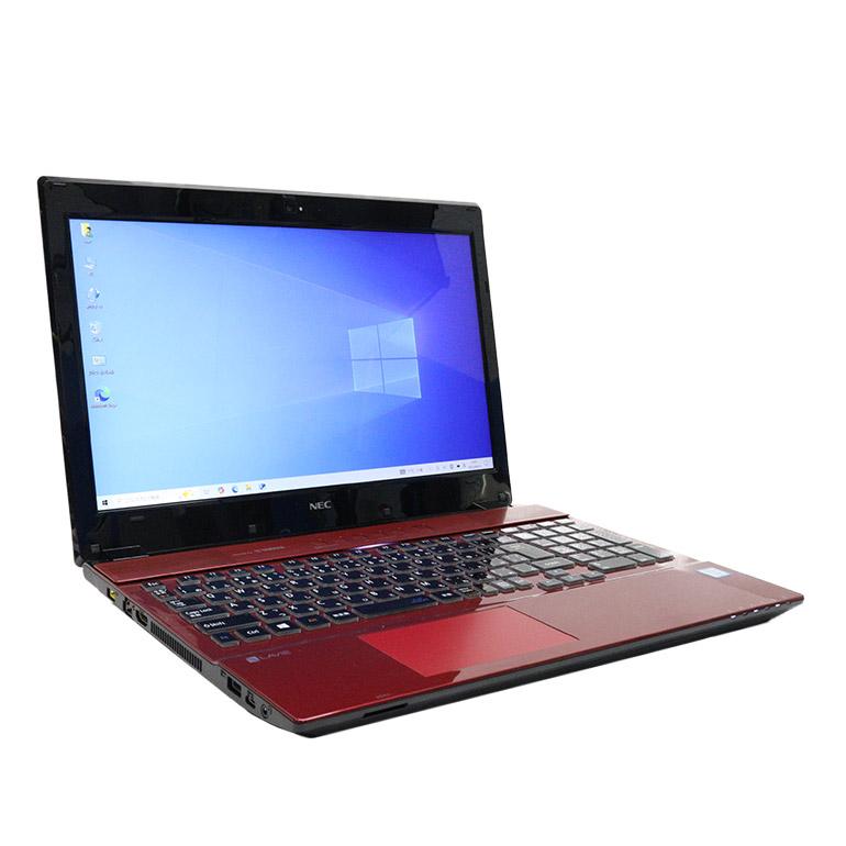 LaVie あすつく ノートパソコン NEC NS750/G レッド Windows10 LaVie あすつく ノートパソコン NEC NS750/G レッド Windows10