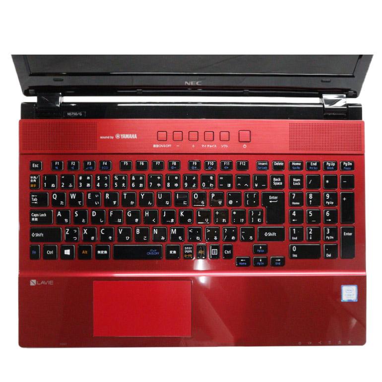 LaVie あすつく ノートパソコン NEC NS750/G レッド Windows10 LaVie あすつく ノートパソコン NEC NS750/G レッド Windows10