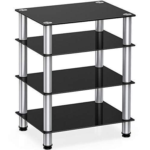 値段 Fitueyes オーディオラック Cd アンプ機器 ゲーム機収納キャビネット ホームストレージシェルフ ナイトテーブル ブラック強化ガラス ジョージズ 通販 Yahoo ショッピング 大幅割引 Sbdkab Go Id