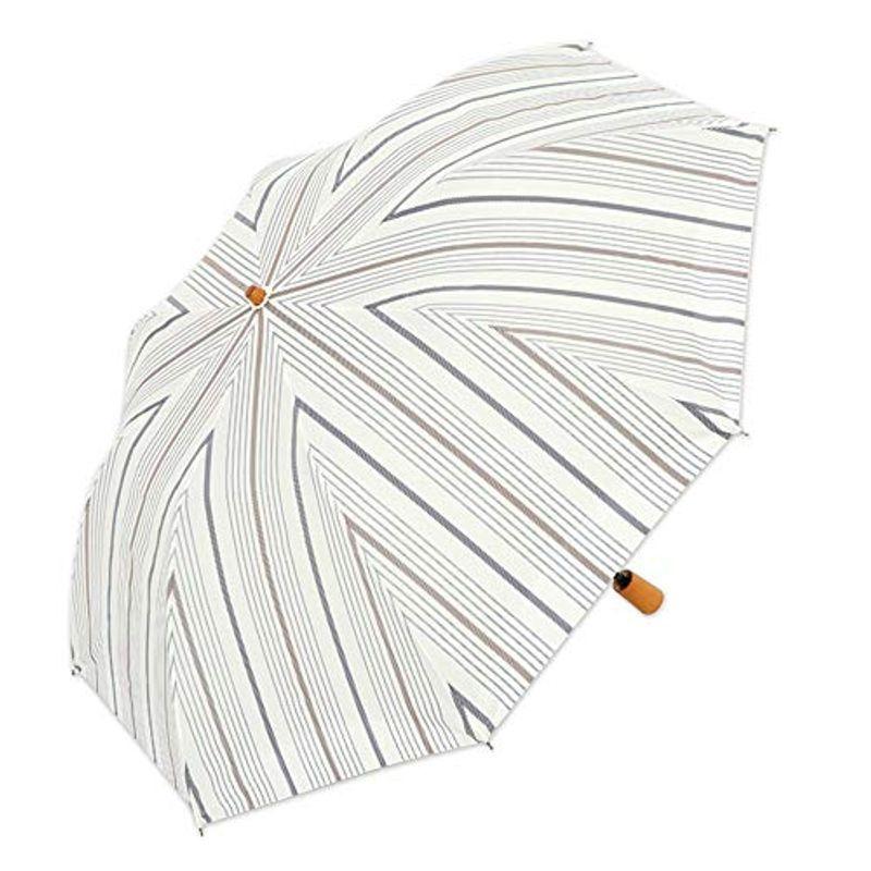 日傘 ショート日傘 折りたたみショート 晴雨兼用傘 完全遮光 遮熱 UVカット 紫外線遮蔽率100％ ボーダー柄 大判 トップレス 母の日 和傘