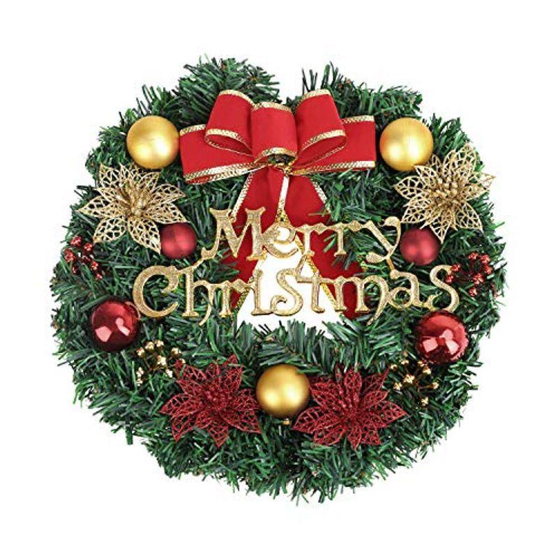 メーカー直売 クリスマスリース クリスマス 玄関 飾り 直径30cm 花冠 かわいい ドアスワッグ クリスマス雑貨 吊り下げ 装飾品 クリスマスツリー 壁 Babylonrooftop Com Au