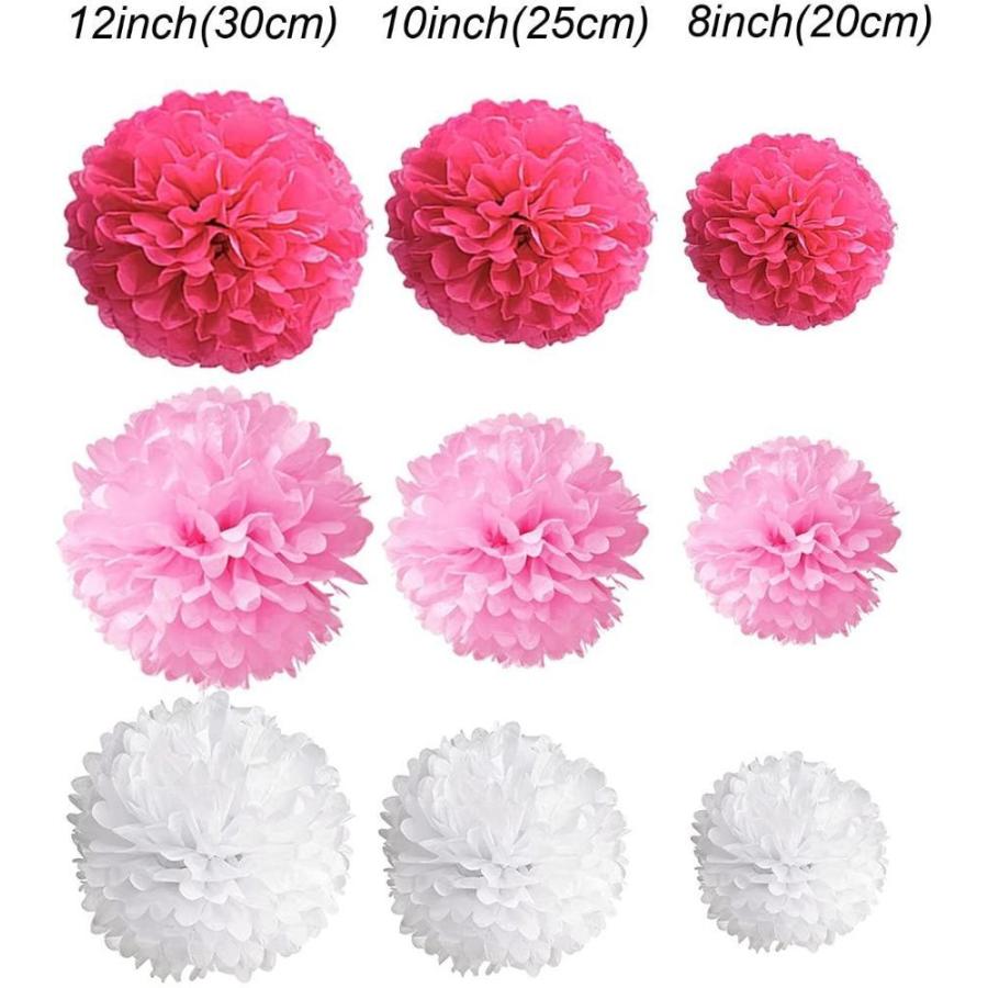 18個セット ペーパーフラワー 紙花 ペーパーポンポン パーティー 卒業式 結婚式 誕生日 飾り付け インテリア ウェディング 撮影 お祝い 記念日 S8xi36k7ns Diy 工具 Tdsc Sn