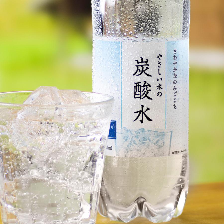 LDC (ポイント2倍) 炭酸水 500ml 24本 ペットボトル 国産 やさしい水の