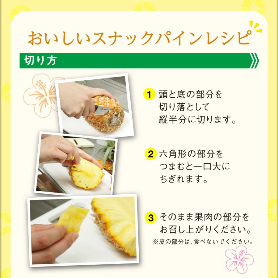 パイナップル 沖縄産 ピーチパイン スナックパイン JAおきなわ L