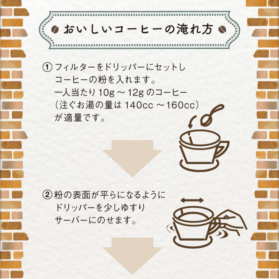 (ポイント2倍 最短当日出荷) コーヒー 粉 1kg 名古屋 街角喫茶 珈琲 送料無料 500g ×2袋 ブレンドコーヒー コク深 クリアブレンド 中細挽き 深煎り ギフト｜jyonetsubatake｜10