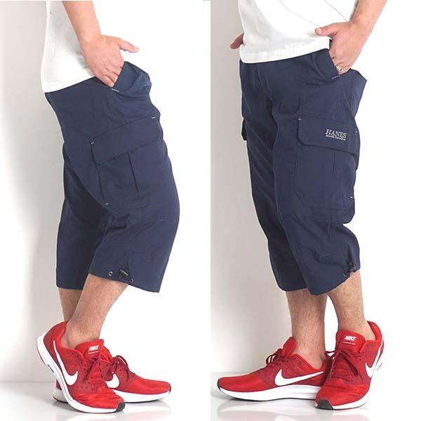 ７分丈 カーゴパンツ メンズ ハーフ 膝下 クロップドパンツ 七分丈 パンツ ブランド ヘインズ Hanes 夏用パンツ S M L Ll おしゃれ 速乾 ドライ 6449 0222 M2international 通販 Yahoo ショッピング