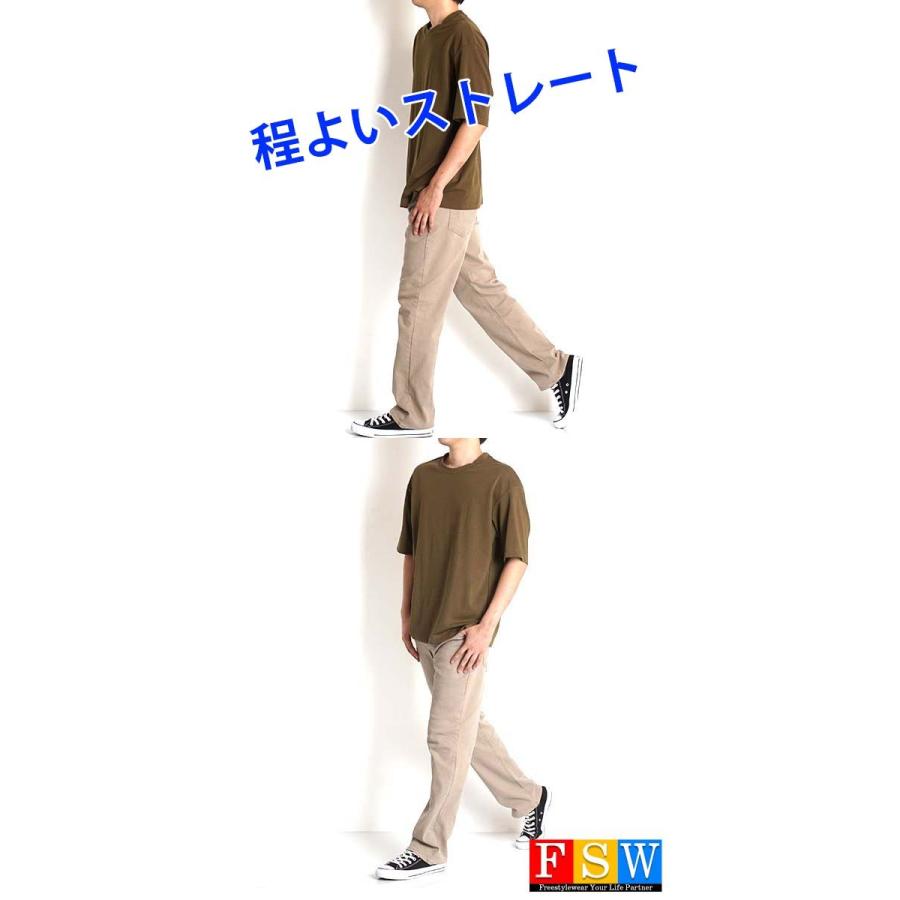 チノパン メンズ ストレッチ ストレート【裾上げ済み 選べる股下 67/70/73/76cm 】ズボン ゆったり チノパンツ フリースタイルウェア YKK 春夏 秋冬 | ブランド登録なし | 07