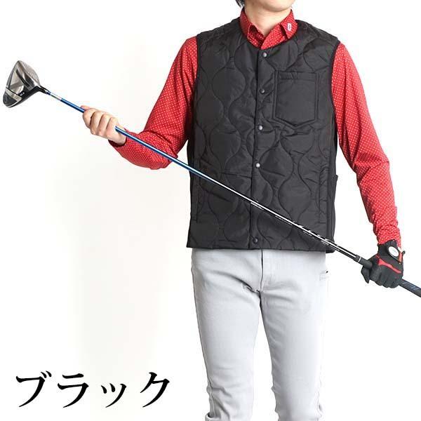 ゴルフウェア メンズ ベスト 冬 秋 コーディネート 秋冬 中渡ベスト インナーダウン 裏アルミ付き 防寒着 アウター おしゃれ 薄手 スリム 細身 5476 M2international 通販 Yahoo ショッピング