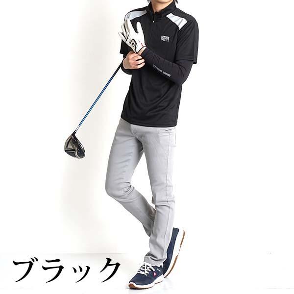 ゴルフウェア メンズ ポロシャツ ロンt メンズ 長袖 Tシャツ アンサンブル セット インナー 春夏 秋 スポーツ ウォーキング 速乾 ドライ 2133 73 M2international 通販 Yahoo ショッピング