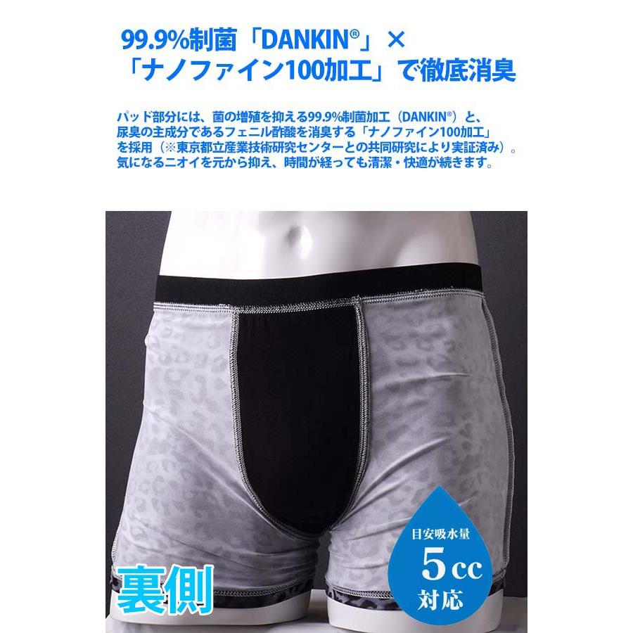 JEWEL（ジュエル） 失禁パンツ メンズ 紳士 ちょい漏れ 男性 ボクサー