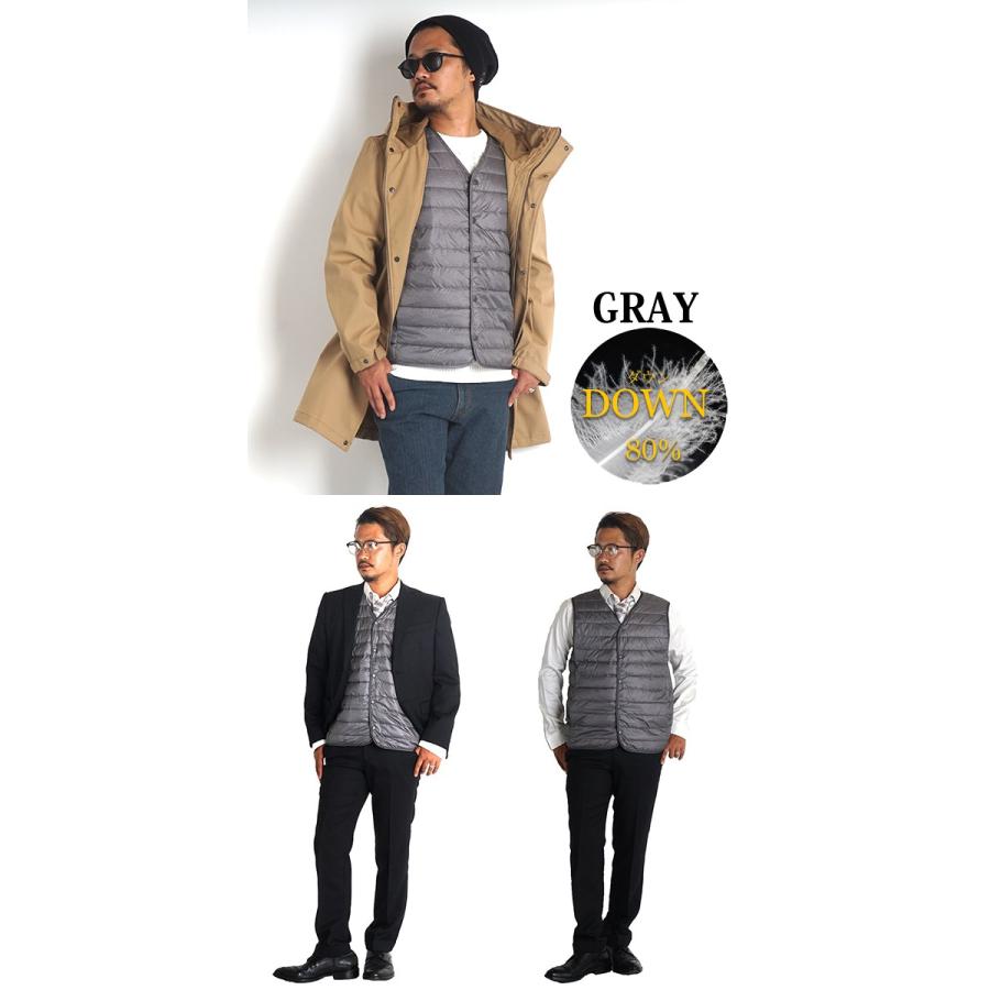 ダウンベスト メンズ インナーダウンベスト ライトダウンダウン ベスト 防寒 軽量 薄手 M L Ll 秋冬 迷彩 Vネック 黒 白 送料無料 インナー ダウン M2international 通販 Yahoo ショッピング