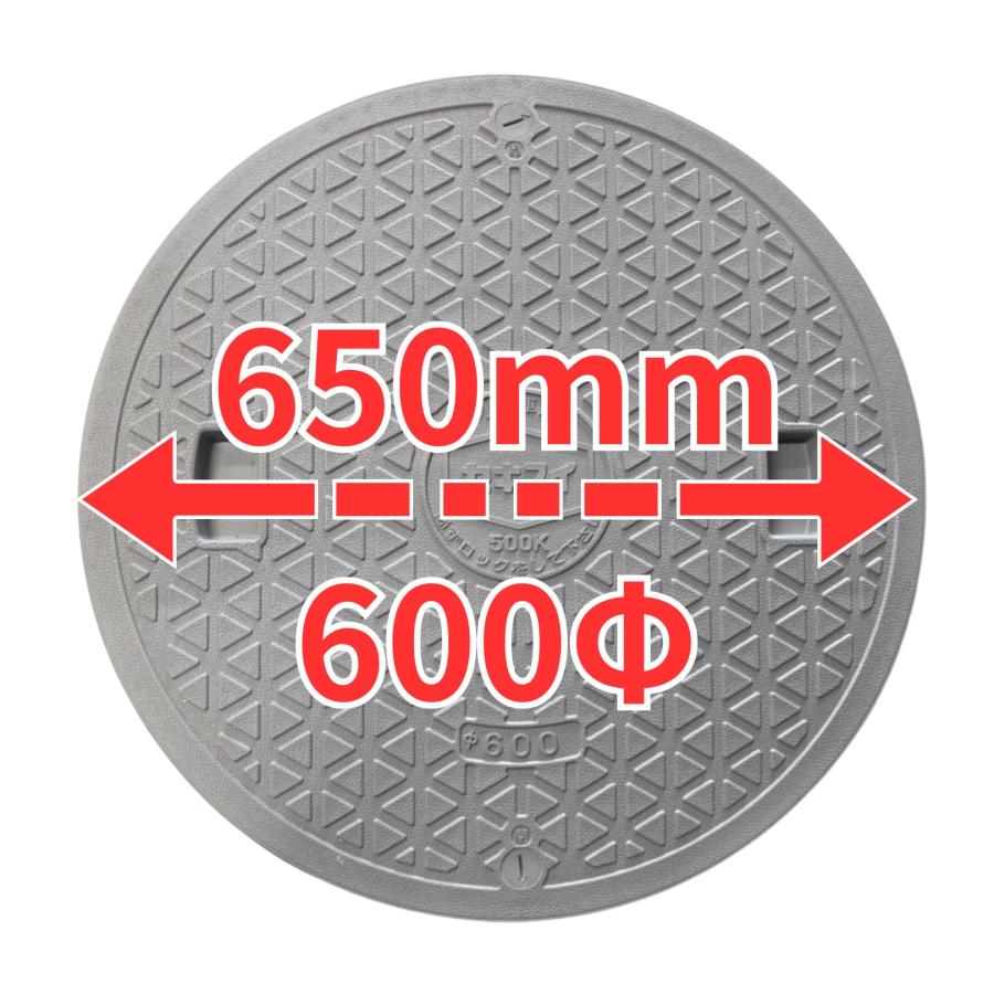 セキスイ 純正 樹脂製蓋 安全荷重500kg グレー ブラック 200Φ 300Φ