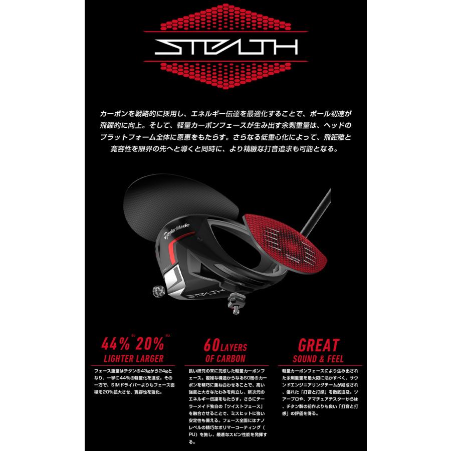 TaylorMade テーラーメイド ステルス プラス ドライバー メンズ TaylorMade テーラーメイド ステルス プラス ドライバー メンズ