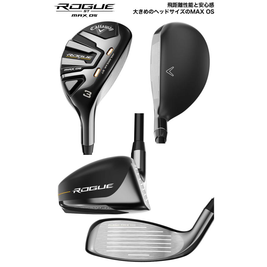 Callaway（キャロウェイ） ROGUE ST MAX OS ハイブリッド メンズ 左用