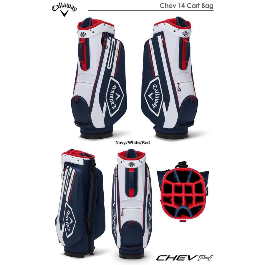 Callaway キャロウェイ Chev 14 Cart Bag 軽量 キャディバッグ 14分割