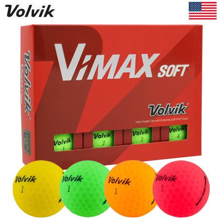 Volvik Vimax Soft マットカラーボール ボルビック ヴィマックス ブィマックス 1ダース 12球 Usa直輸入品 Jypers ジーパーズ 通販 Paypayモール