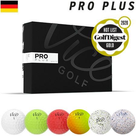 Vice Golf Pro Plus ヴァイスゴルフ プロ プラス 4ピース ウレタンカバー ゴルフボール 1ダース 12球入 Usa直輸入品 Jypers ジーパーズ 通販 Yahoo ショッピング