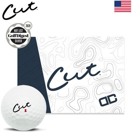 Cut Dc ゴルフボール 1ダース 全12球入 ウレタンカバー 4ピース構造 コンプレッション105 カットゴルフ Usa直輸入品 Jypers ジーパーズ 通販 Yahoo ショッピング