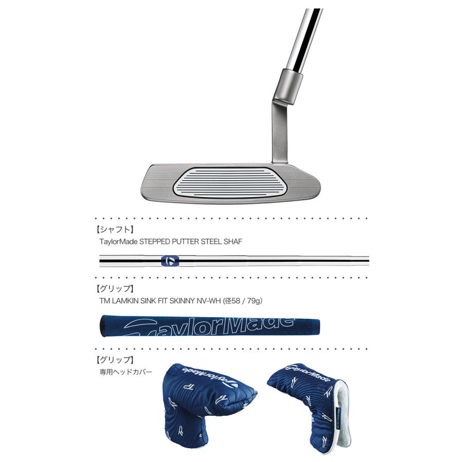 TaylorMade テーラーメイド TP COLLECTION HYDRO BLAST DEL TaylorMade テーラーメイド TP COLLECTION HYDRO BLAST DEL